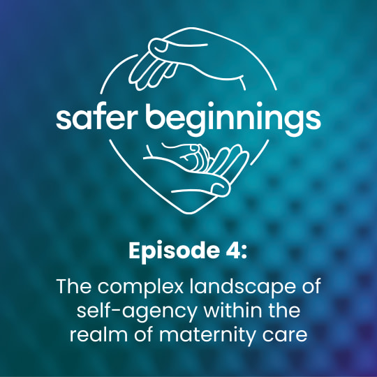 Safer Beginnings logo. Episode 4