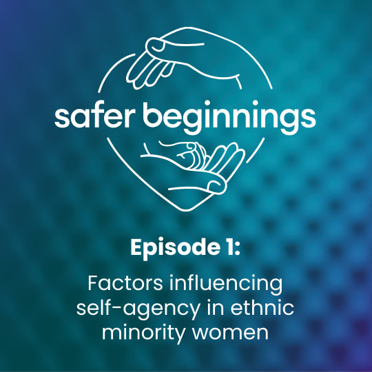 Safer Beginnings logo. Episode 1