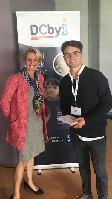 Sara Hurley, Chief Dental Officer for England and Matthew Black from Best Beginnings