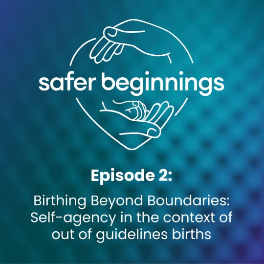 Safer Beginnings logo. Episode 2
