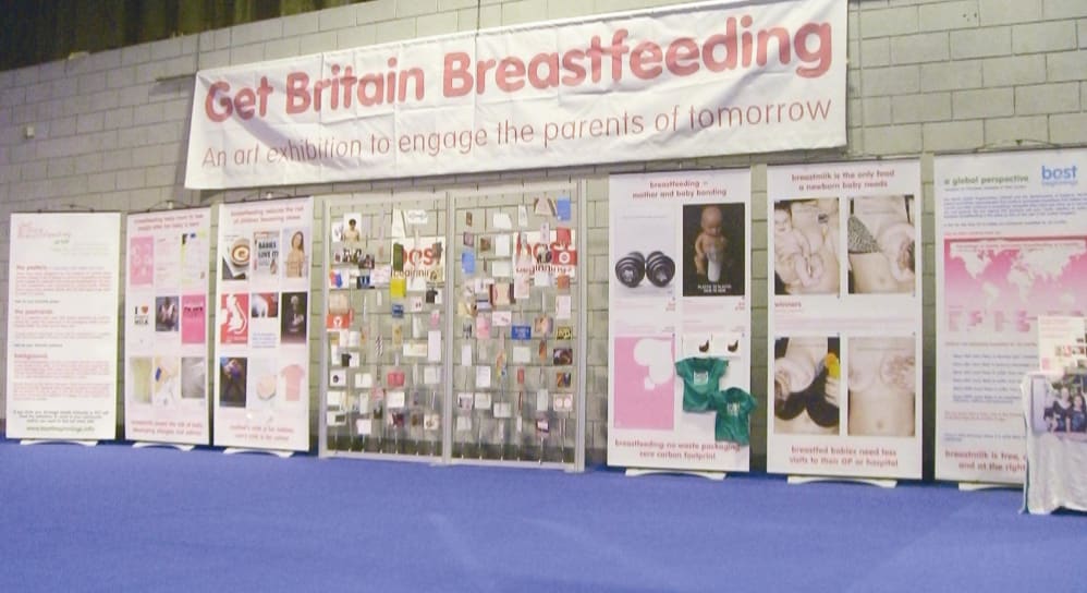 The Get Britain Breastfeeding Art Exhibition